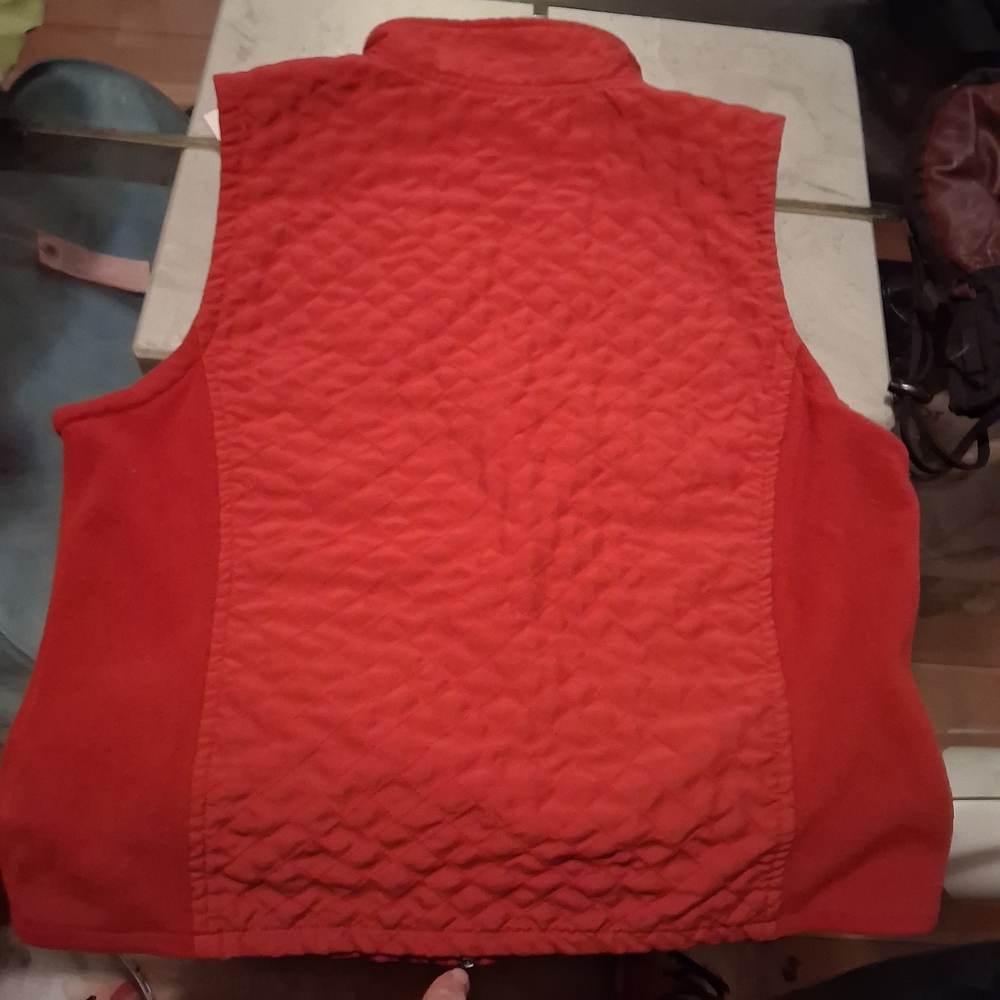 Red Quilted Jacket - image 4